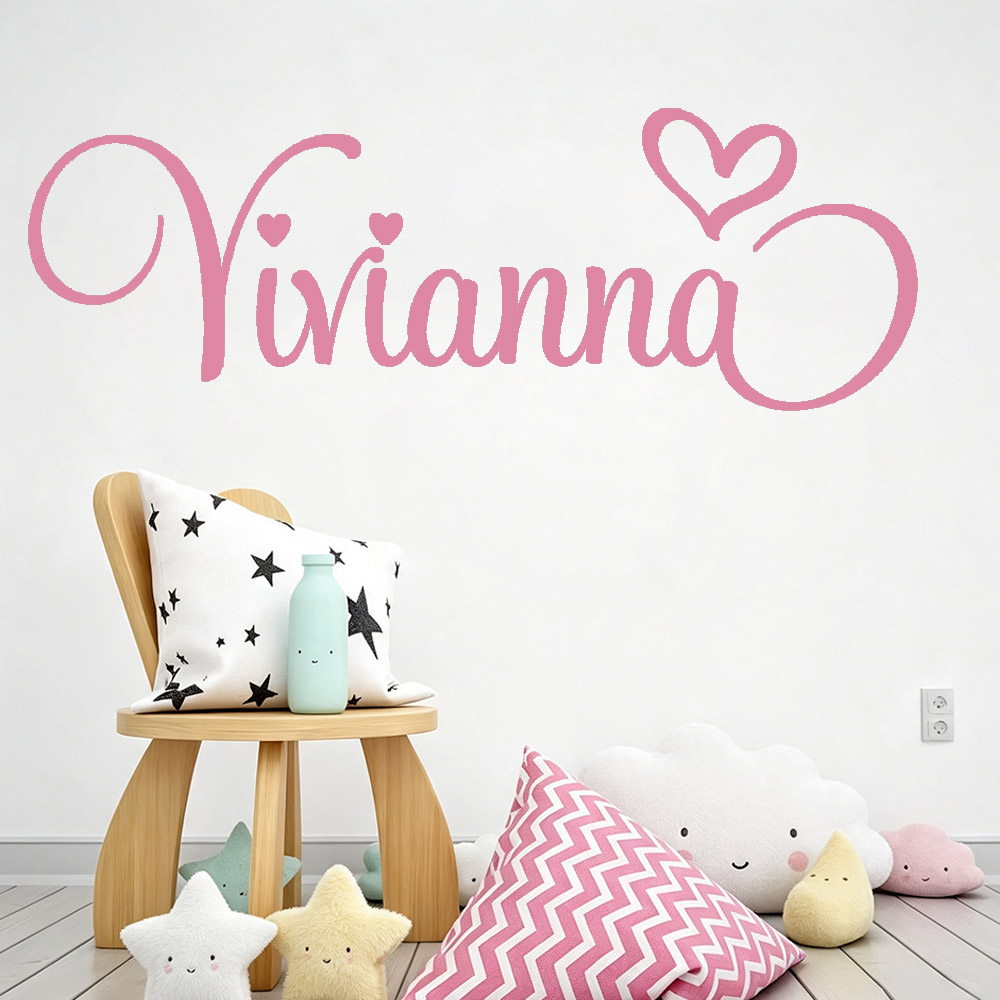 Baby Girl Nursery Quotes - Naklejki na ścianę do pokoju dziecięcego,