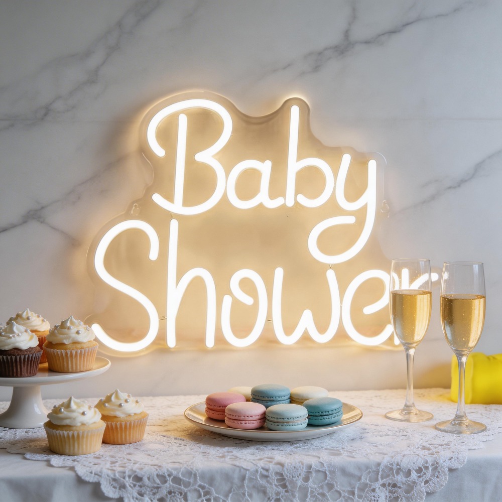 Neonowe znaki LED na baby show – Baby Nursery Wall Lights recenzja i cena