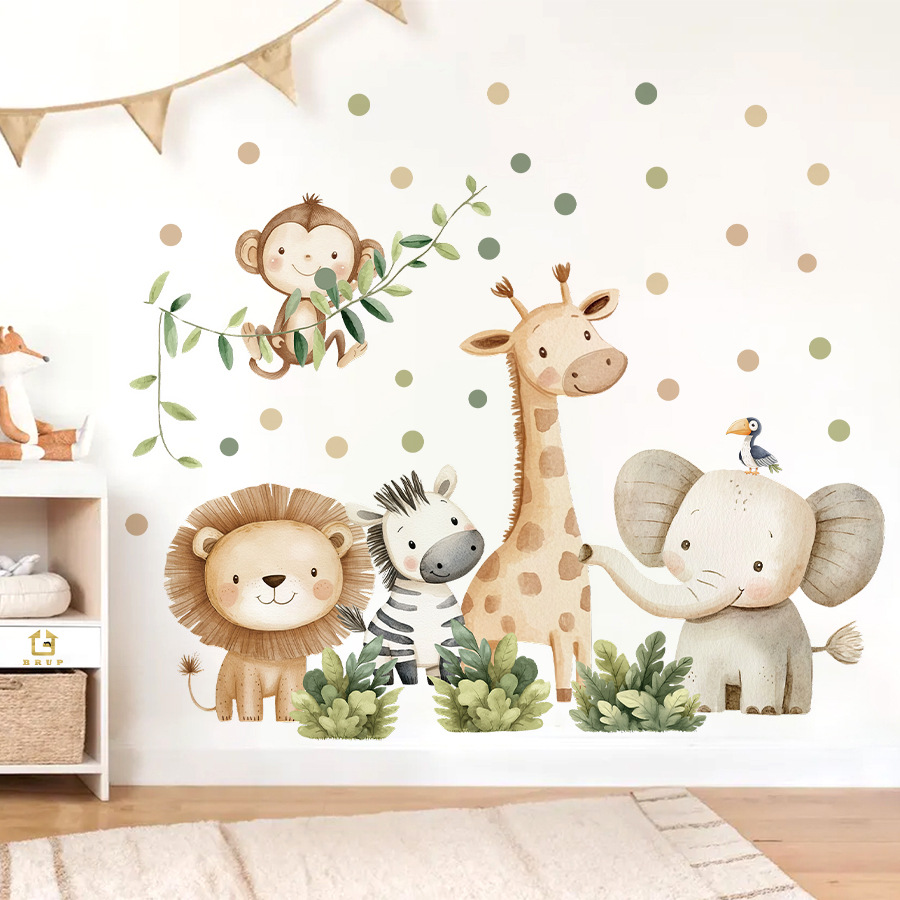 Naklejki ścienne Boho Las Zwie – Baby Nursery Decor Girl recenzja i cena