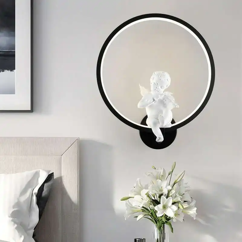 Nordycka Ciepła Lampa Ścienna  – Baby Nursery Wall Lights recenzja i cena