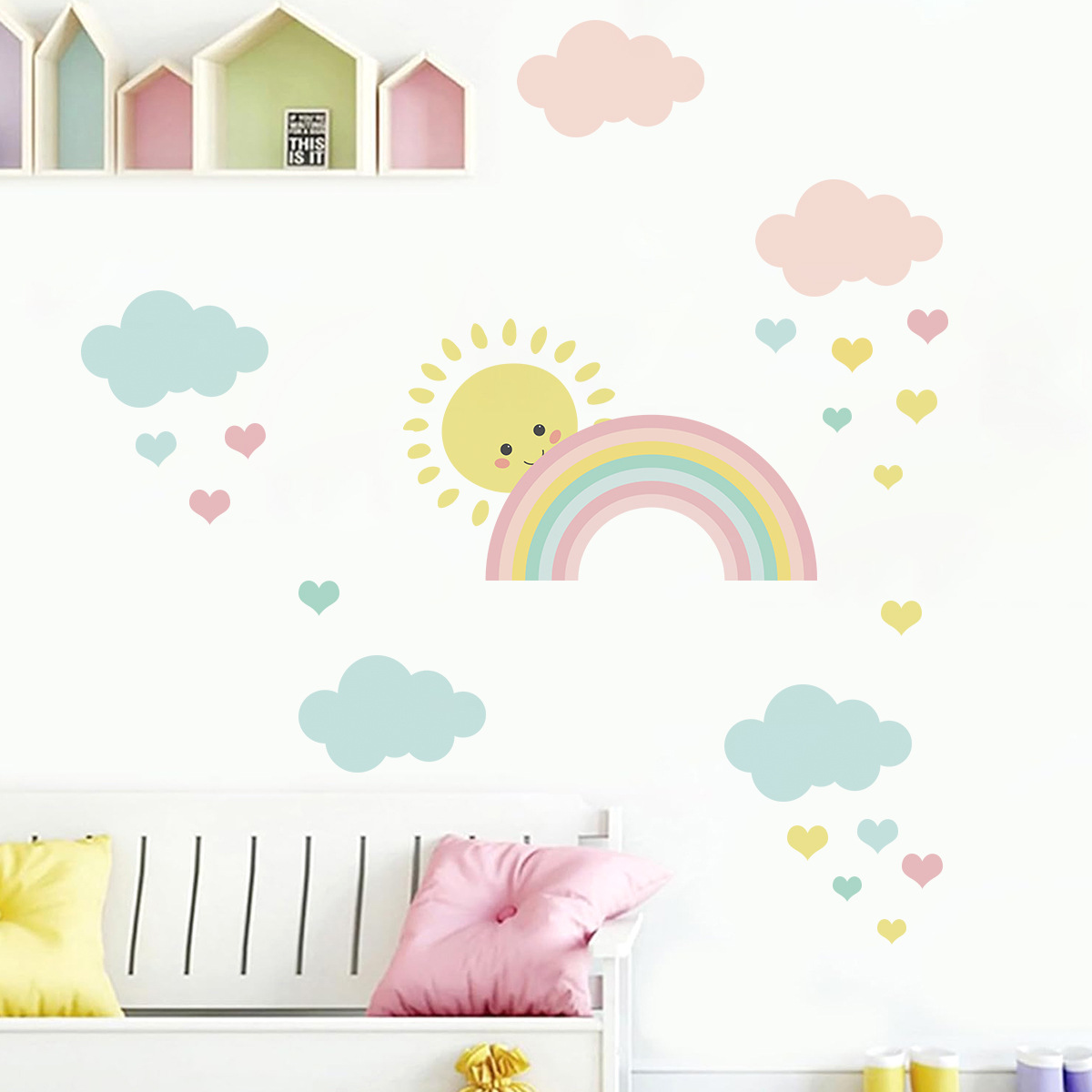 Naklejki ścienne z motywem kre – Baby Nursery Decor Girl recenzja i cena